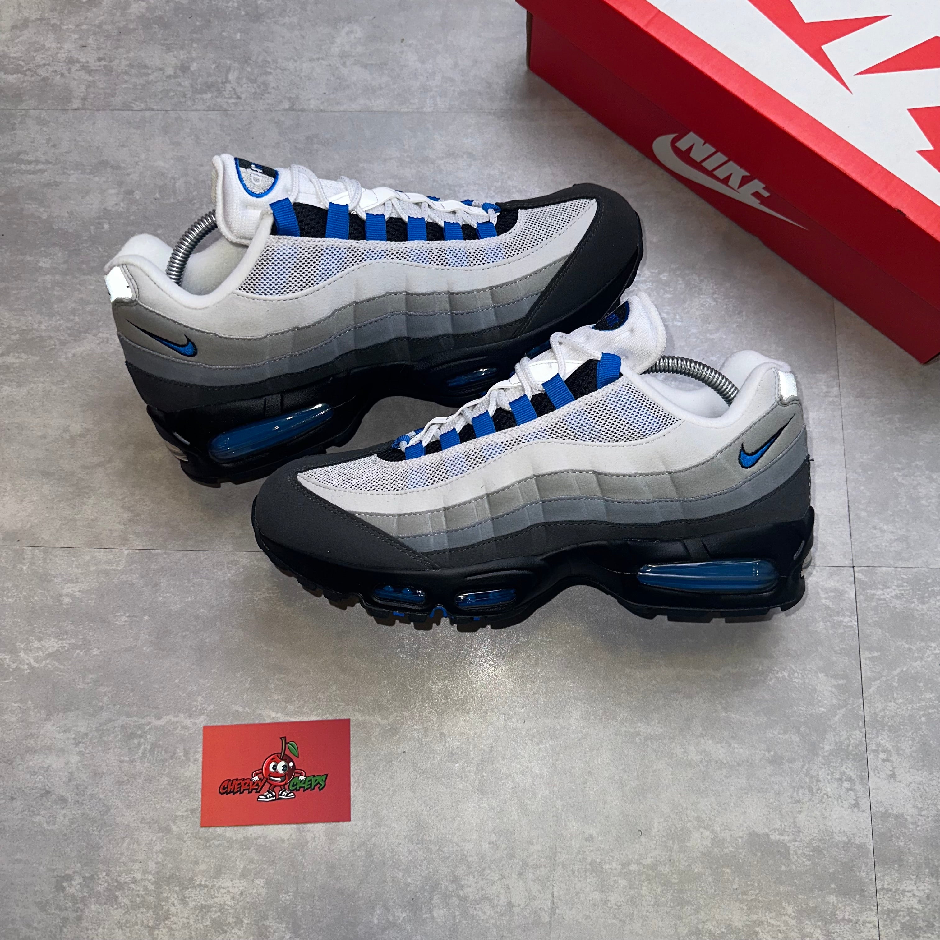 Nike Air Max 95 OG Big Bubble Blue Spark (2025) – cherrycreps